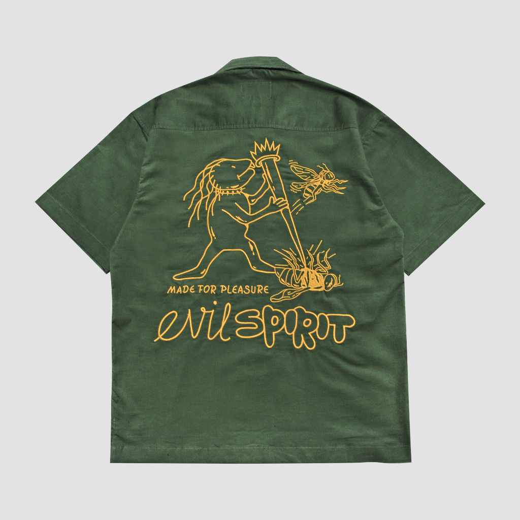 EVILSPIRIT KEMEJA - SHEFIRA GREEN UNISEX