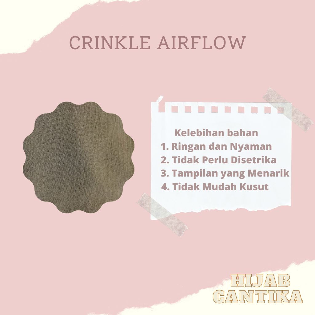 PASHMINA CRINKLE AIRFLOW / PASMINA CRINKLE AIRFLOW