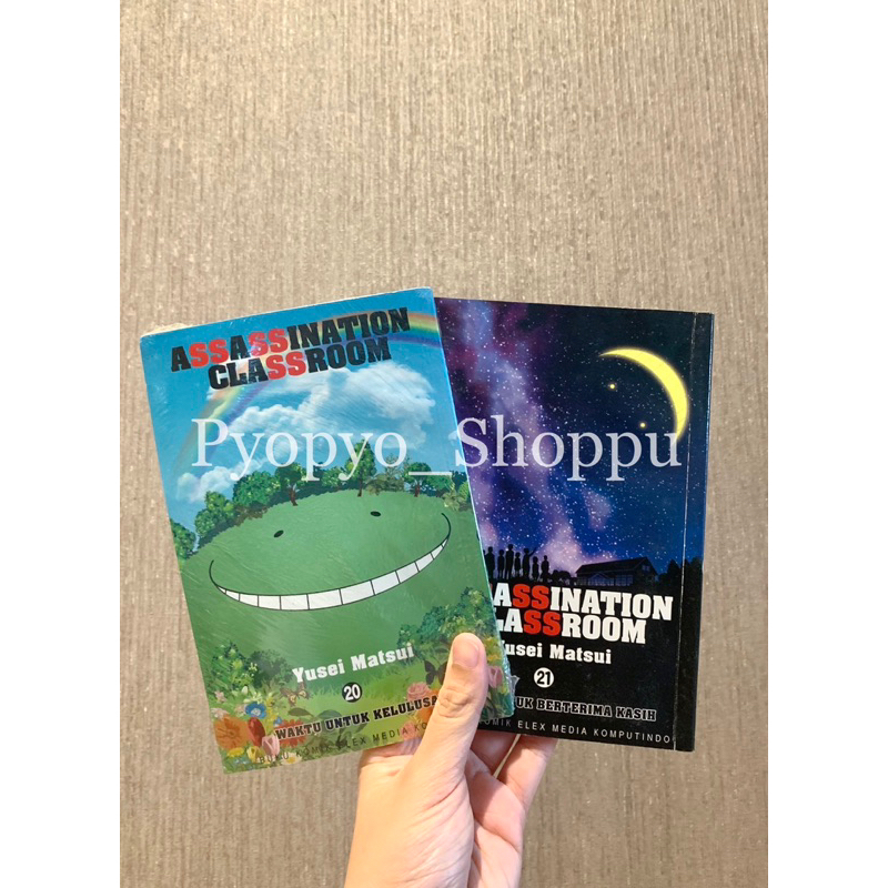 STOK 2 - Komik Manga Set Assassination Classroom vol 20 dan 21