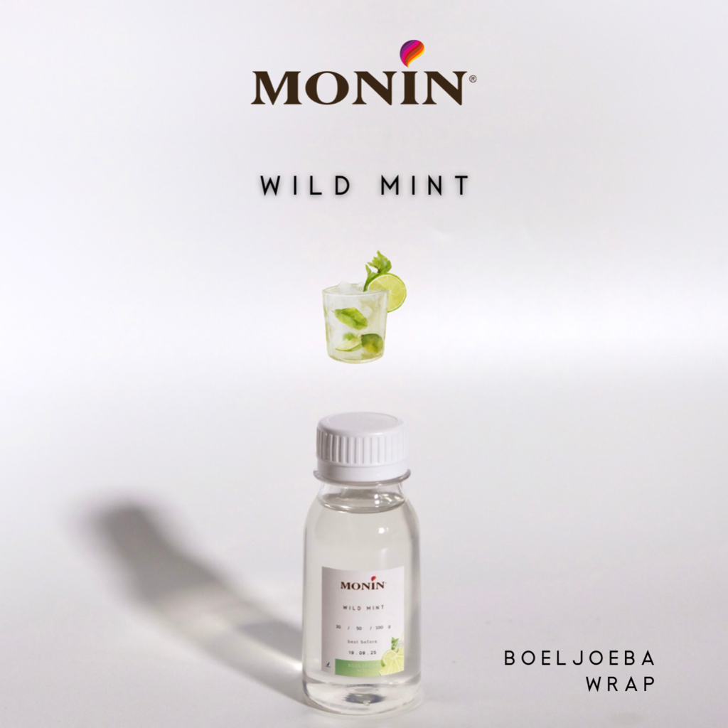 Monin Wild Mint Syrup Repack [30, 50, 100] g