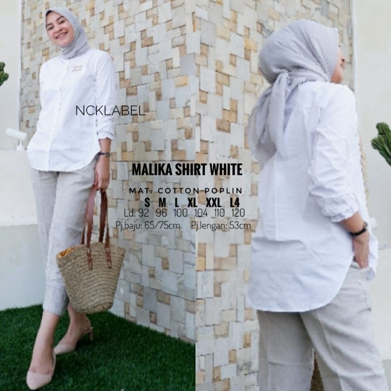 MALIKA SHIRT NCK LABEL ORIGINAL NEW ARRIVAL RAYON TWILL