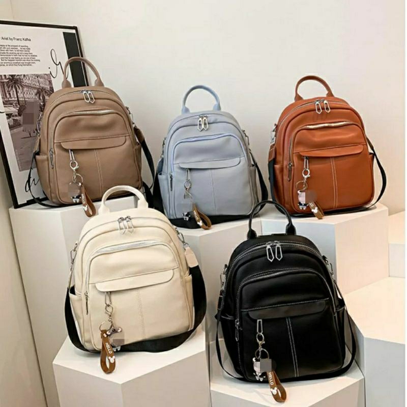 IMPORT TAS RANSEL WANITA TERBARU 7378 | TAS SEKOLAH | TAS KULIAH | TAS MAIN