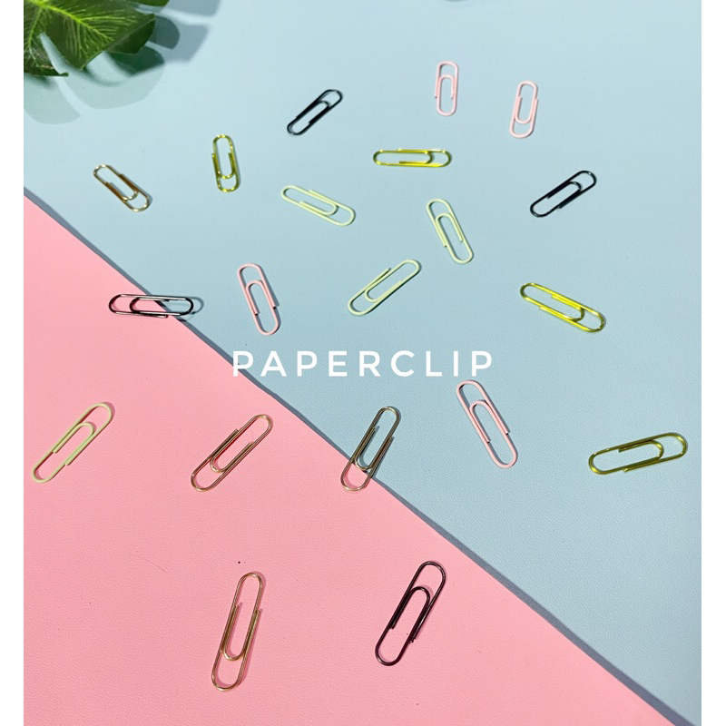 

Paperclip Kertas Clip Penjepit Warna Lucu Isi 20 Klip