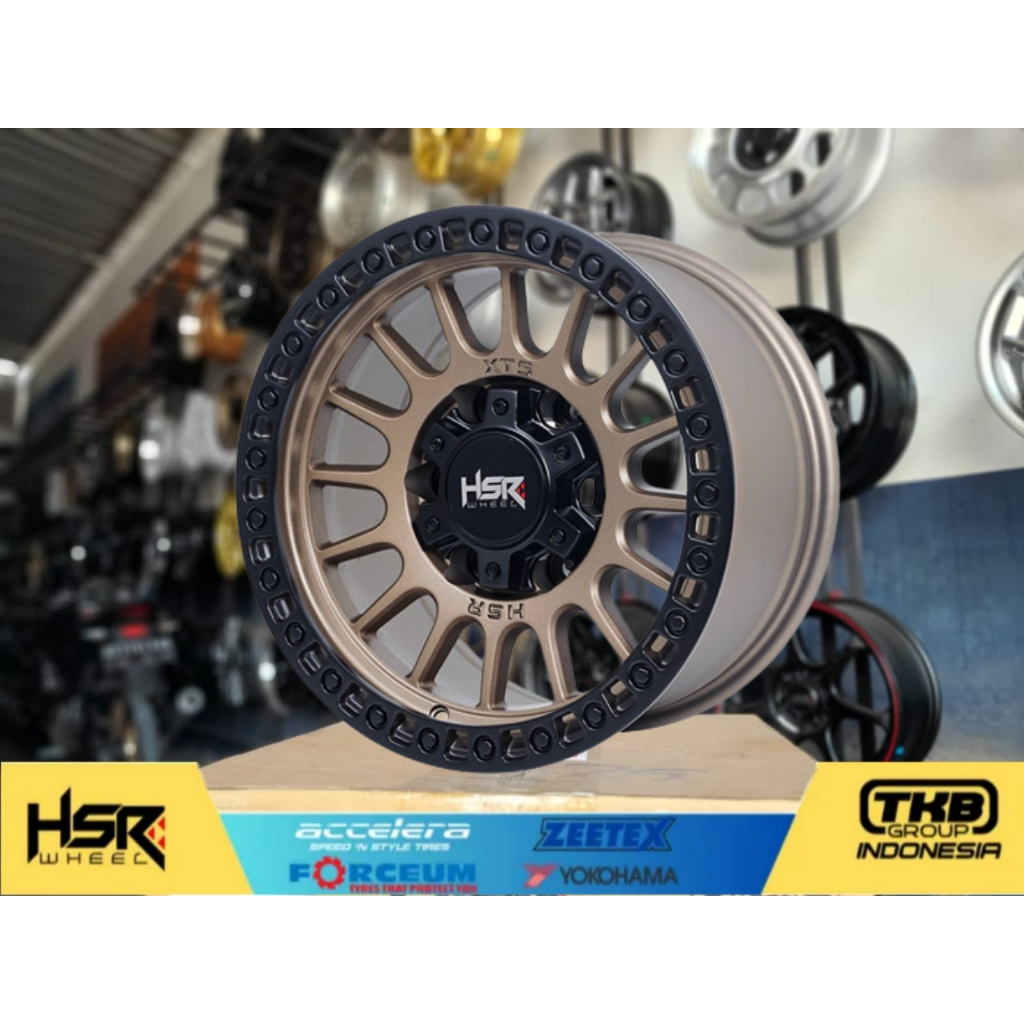 velg mobil offroad r15 velg mobil hsr xts05 ring 15 baut 6 bisa buat panther terano blazer dll