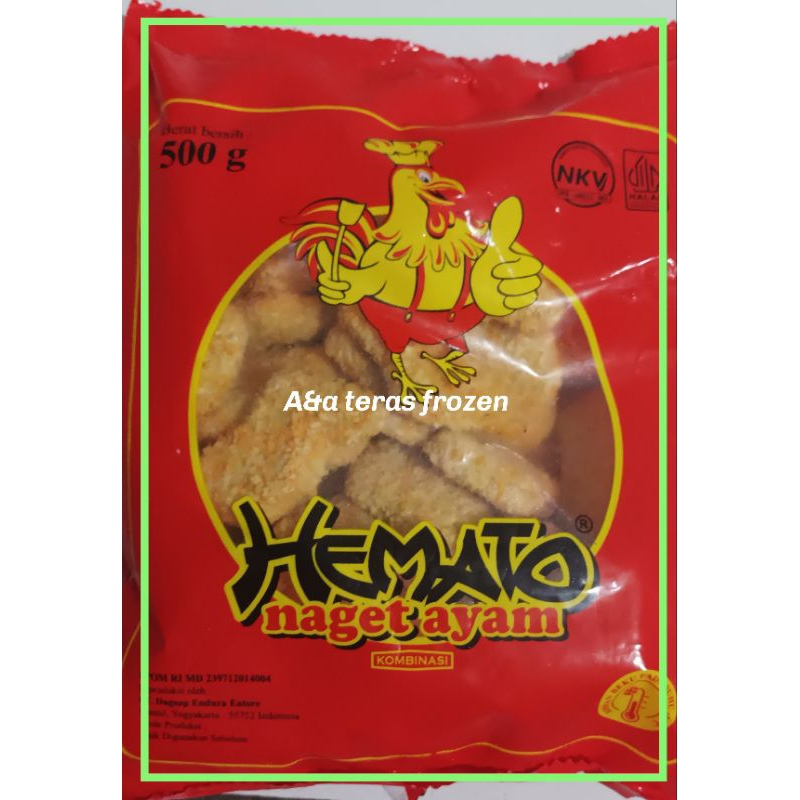 

hemato nuget ayam /nuget hemato 250gr