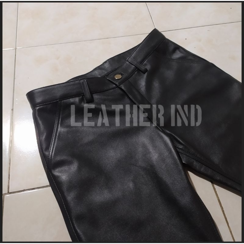 Celana Pria Kulit Asli