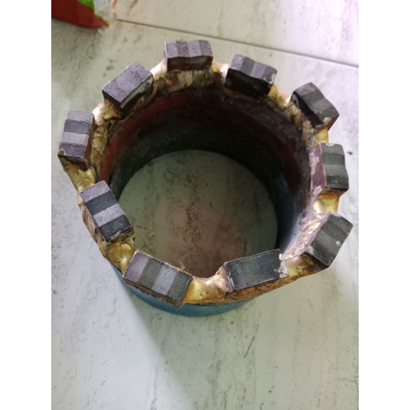 mata bor coring 4 inc tembus batuan/mata bor segmen diamond