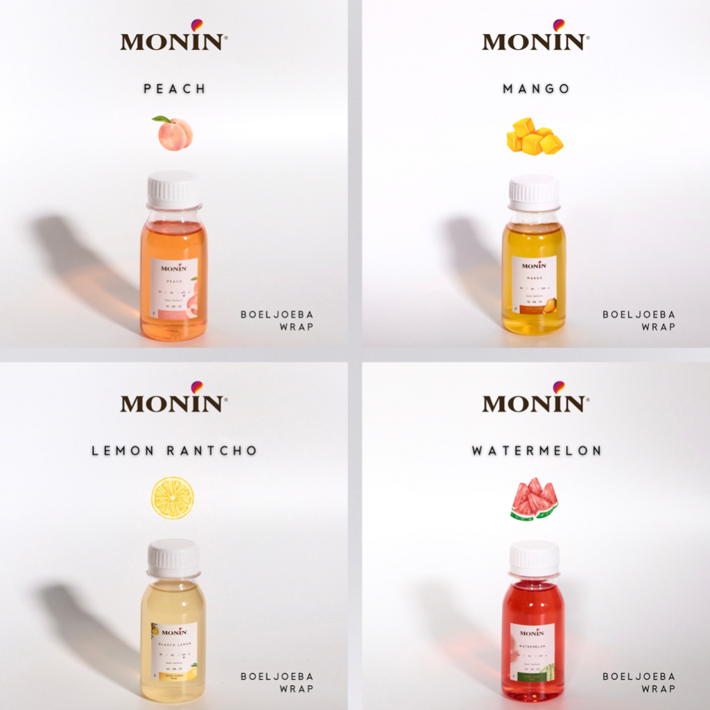 Monin All Varian Floral Spices Syrup Repack [30, 50, 100] g - I