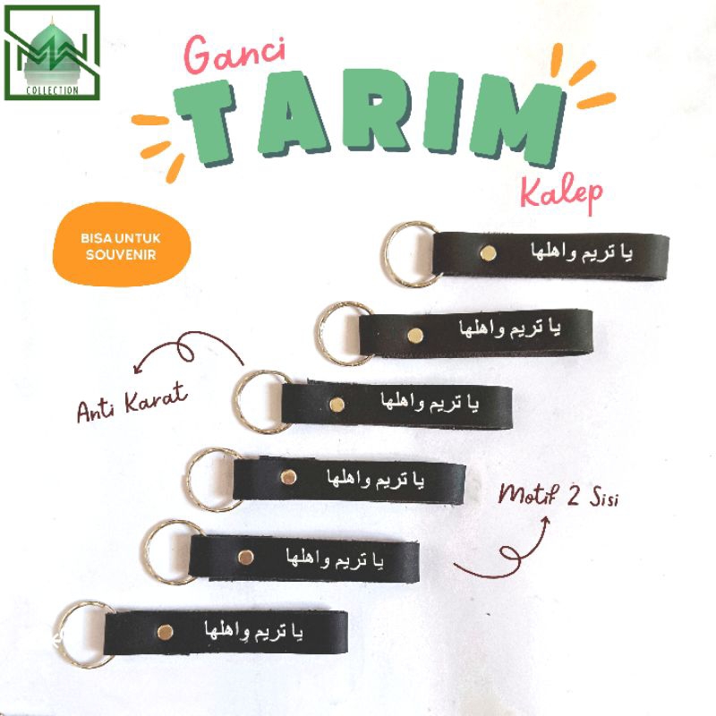 GANCI YA TARIM (Bahan Kalep) Gantungan Kunci Tarim