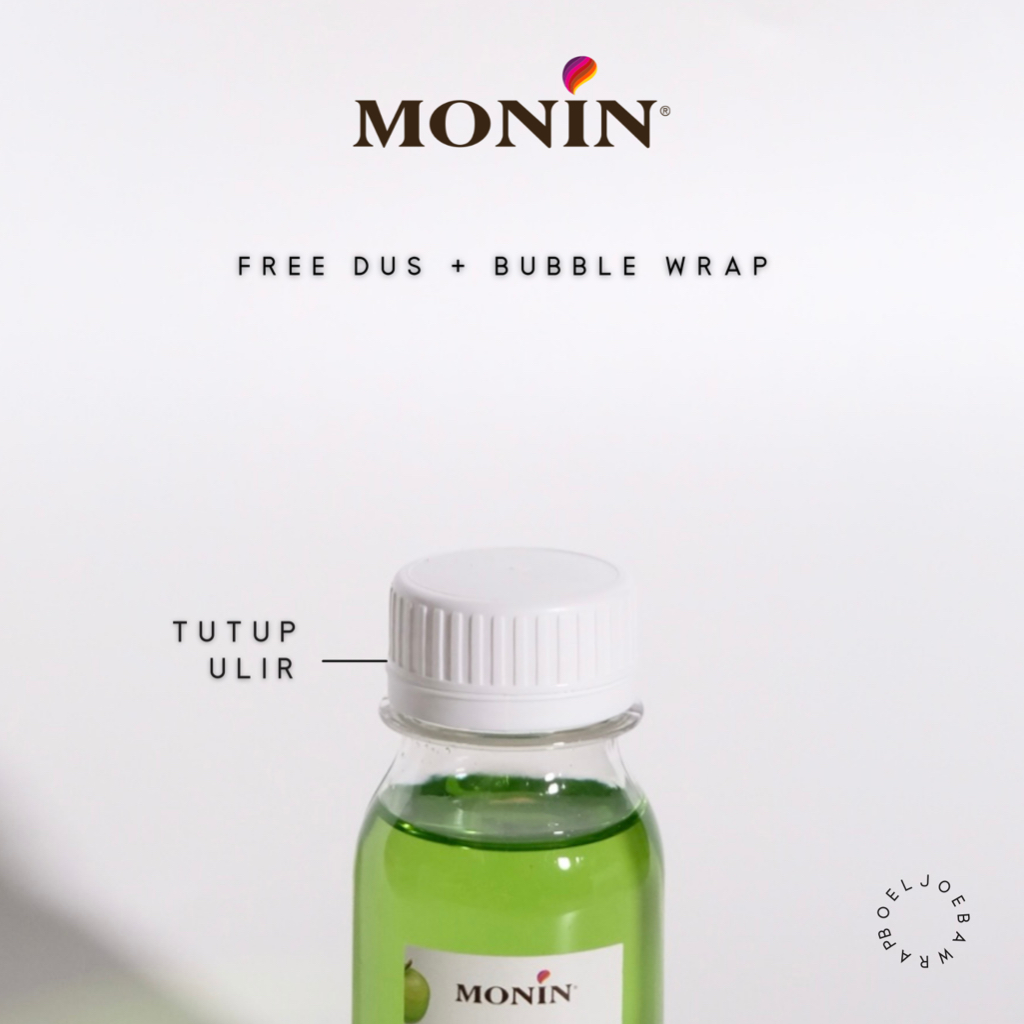 Monin Green Apple Syrup Repack [30, 50, 100] g