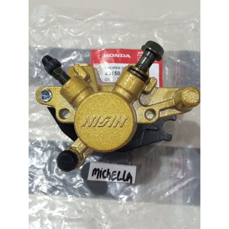 caliper belakang + kampas  Supra x 125, Supra x 125 fi,cs1,Blade new NISSIN (KTM)