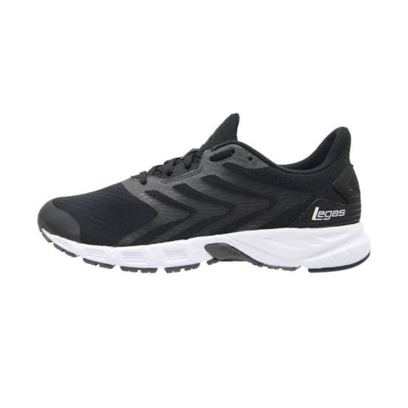 Sepatu League Legas Hitam Kostila La U Running Shoes Unisex Pria Wanita Original