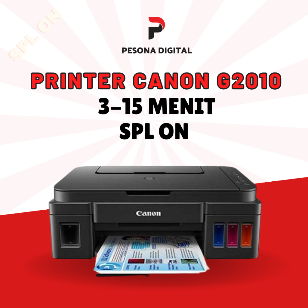 Printer Canon G2010 Print Scan dan Copy Bisa Cepat