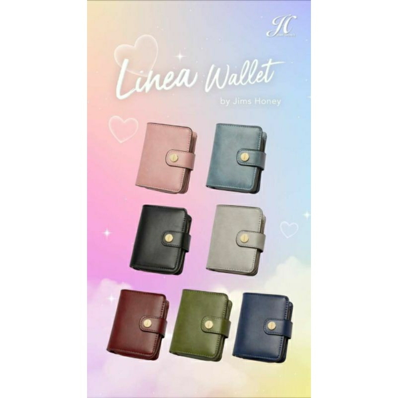 LINEA WALLET BY JIMS HONEY ( READY STOCK, SIAP KIRIM )