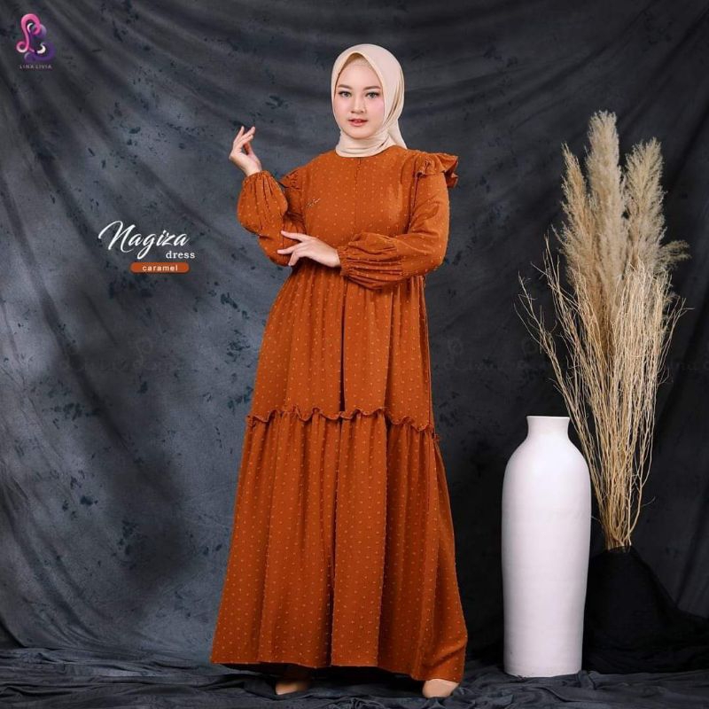 Nagiza dress Linalivia gamis Lina livia