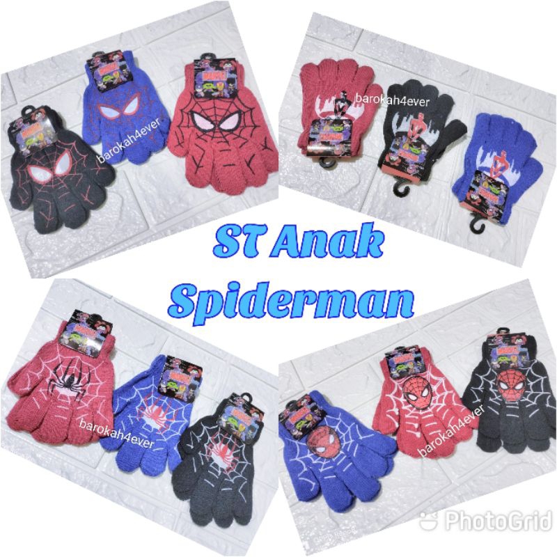 Sarung Tangan Anak Cowok Karakter Marvel SPIDERMAN