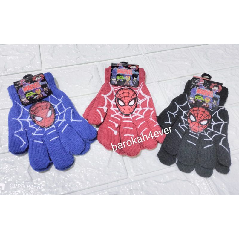 Sarung Tangan Anak Cowok Karakter Marvel SPIDERMAN