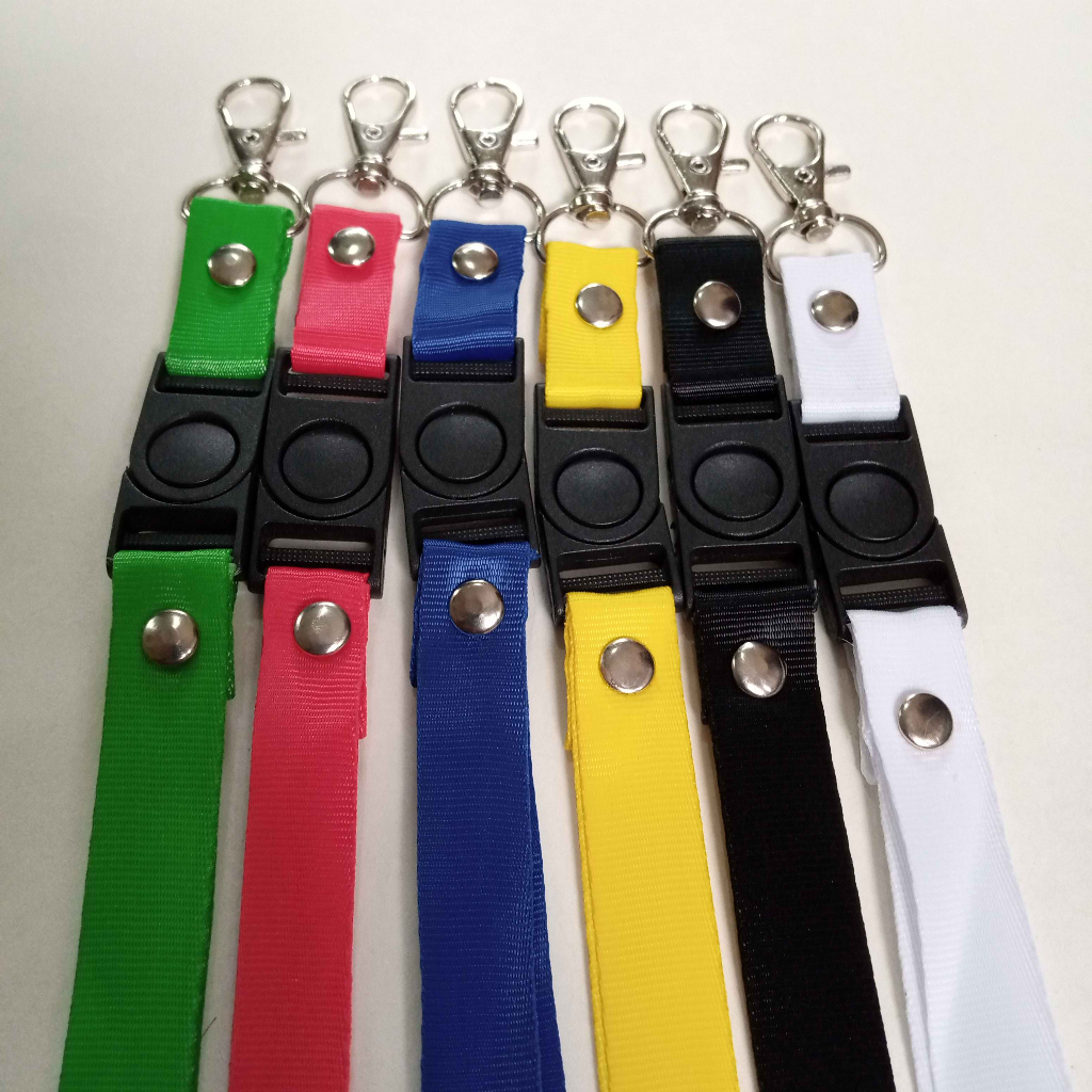 

Custom LogoTali Lanyard Lebar 1.5 cm sablon 1 warna