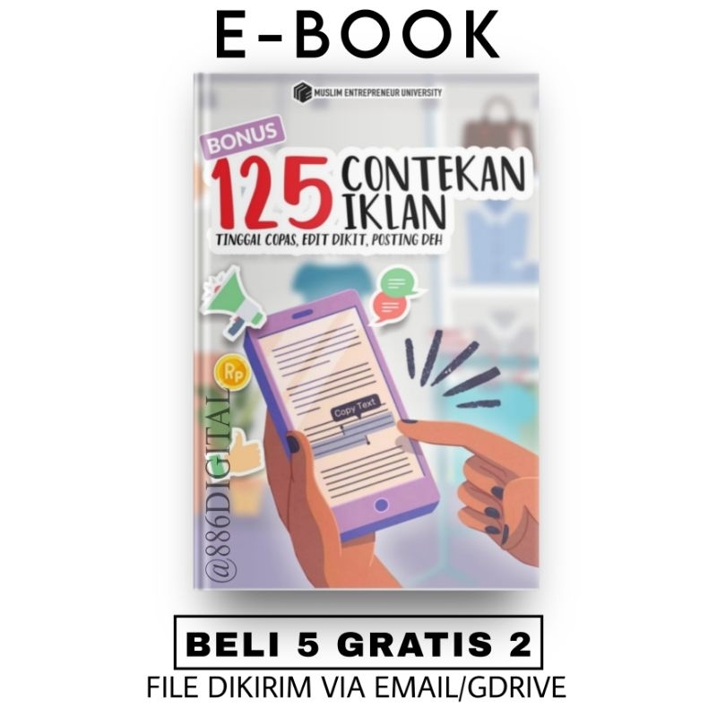 

[ID4] 125 Contekan Iklan: Tinggal Copas, Edit Dikit, Jadi Deh