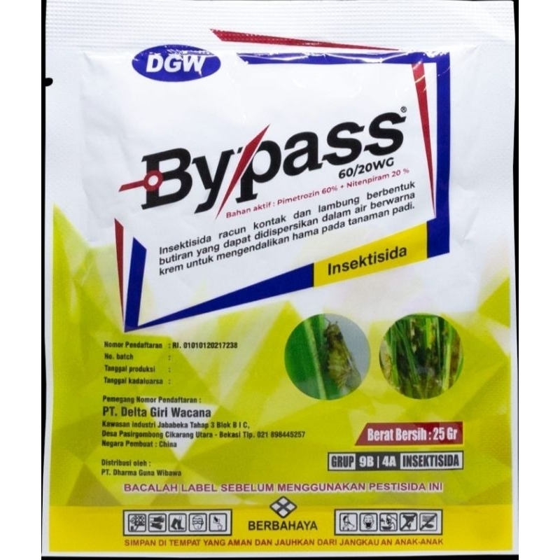 Insektisida Bypass 60/20 Wg 25 Gram