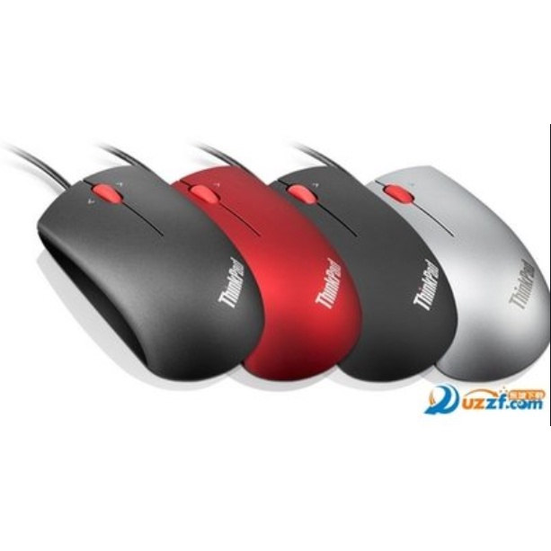 Lenovo Thinkpad-mogouo mouse gaming laptop usb kabel wired 3D optical original/Mouse Thinkpad-Hitam /Lenovo Thinkpad mouse mogouo