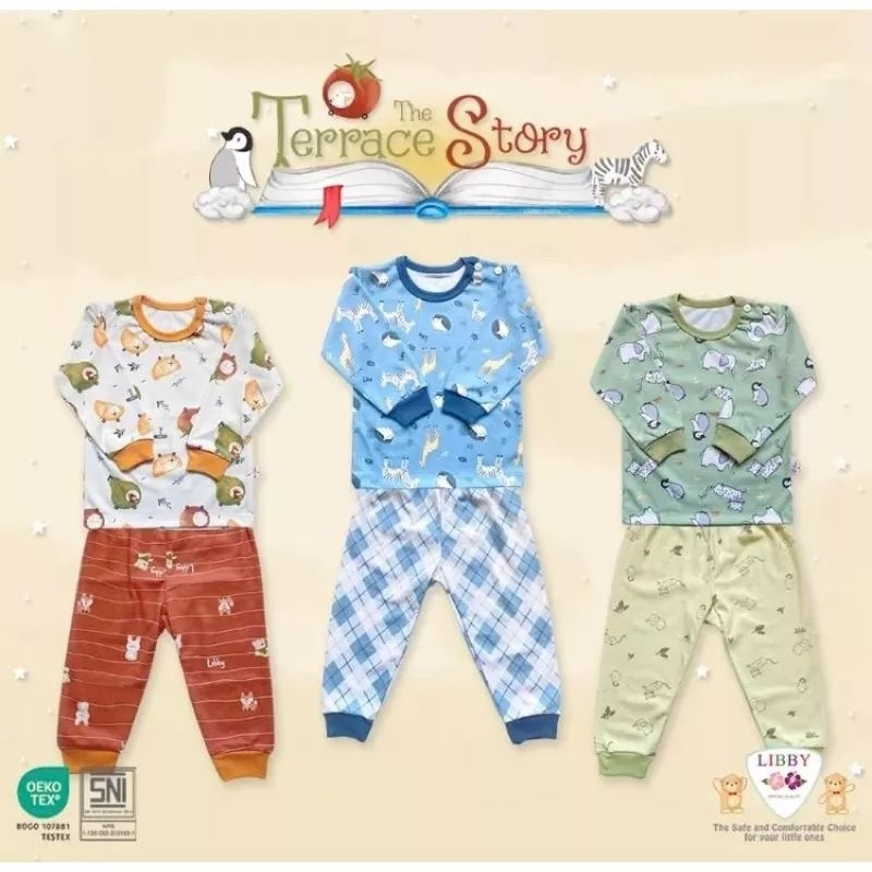 Libby Setelan Oblong Panjang Besar 2L/XL/XXL (2 - 5Y)