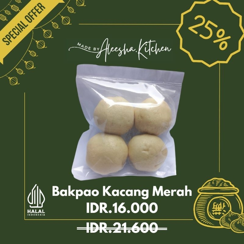 

Bakpao Kacang Merah/Ayam Kecap/Ayam Casio