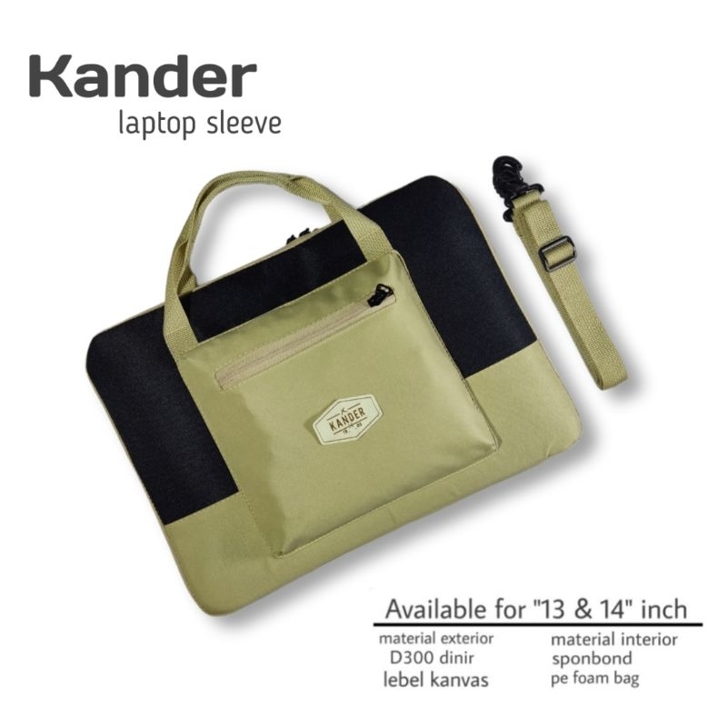 Tas Laptop Selempang Pria Case 14 Inch Original Kander