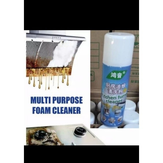 FMFIT pembersih dapur serbaguna kitchen foam cleaner spray fume bubble busa pembersih kerak wajan noda keramik crust panci mobil interio jaket multifungsi
