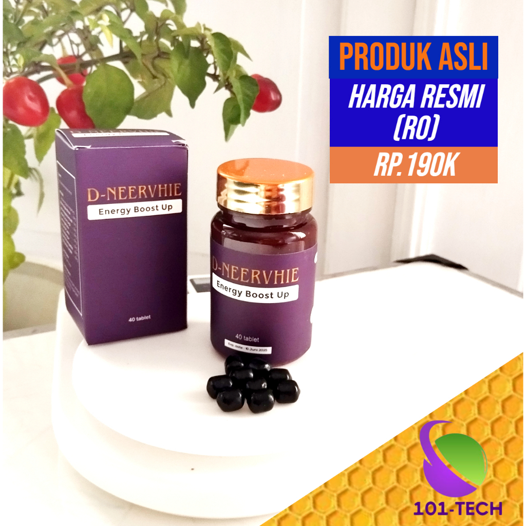 D'NEERVHIE ENERGY BOOST UP 100% Original Malaysia