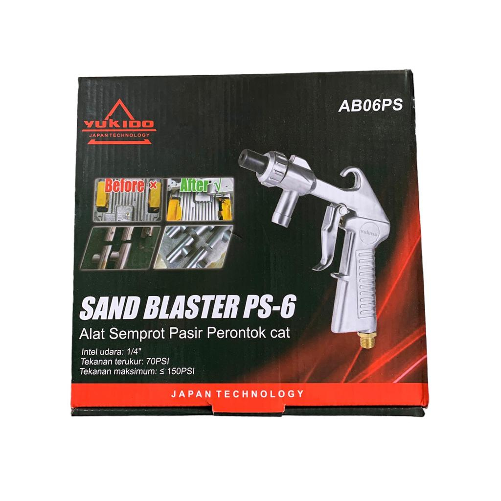 PROMO HARIAN Air sandblasting Gun Sand Blaster SandBlaster Tembakan Pasir Kaca GUN SPRAYER SPRAY PASIR Air Sand Blaster Gun TYREX PS6 Sandblaster Tembakan Pasir Silica Pembersih Mesin Motif Kaca