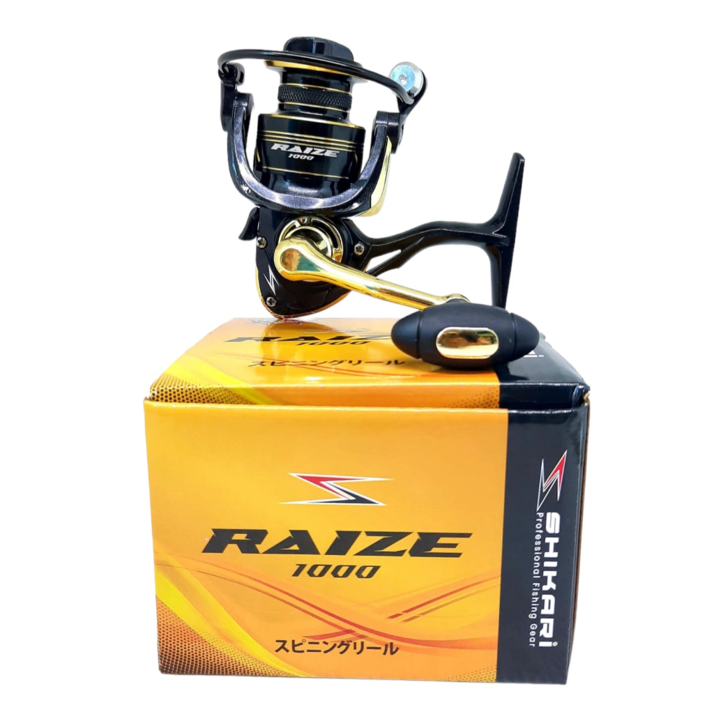 Reel Pancing SHIKARI RAIZE 1000-3000 POWER HANDLE 10+1BB