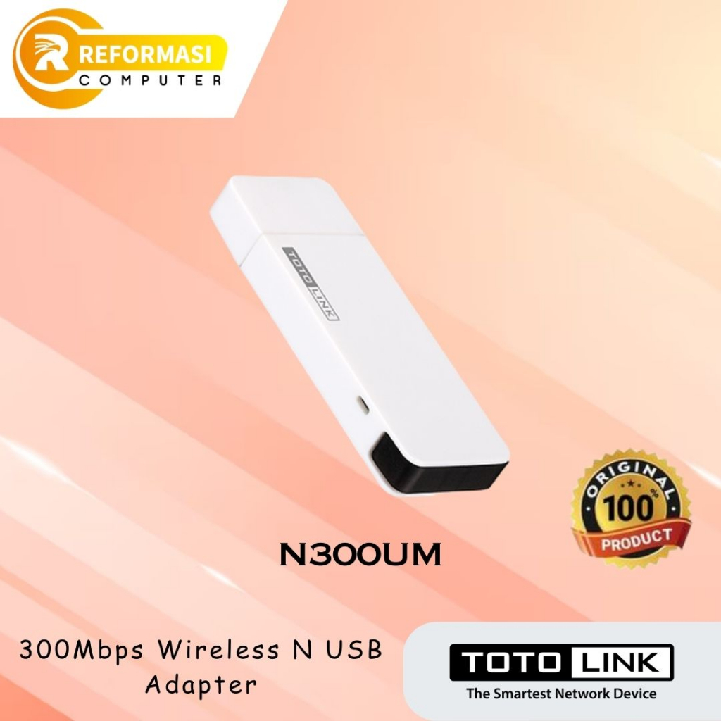 USB WIFI TOTOLINK N300UM - 300Mbps Wireless N USB Adapter