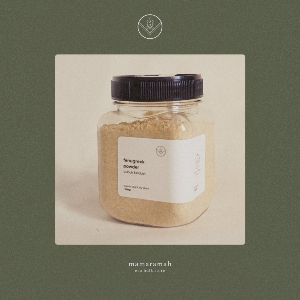 

Kelabet / Kelabat Bubuk - Fenugreek Powder