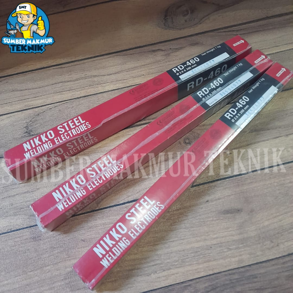 Kawat Las Nikko Steel RD460 2.6 mili 2,6mm (1pak isi 1 kg)
