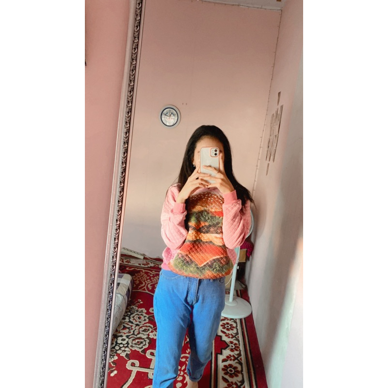 preloved hoodie pink