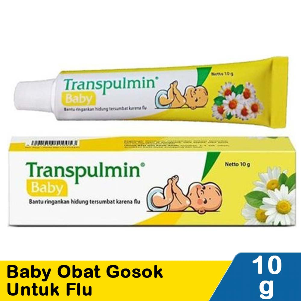 Transpulmin Baby Balsem Meredahkan Hidung Tersumbat Pada Bayi