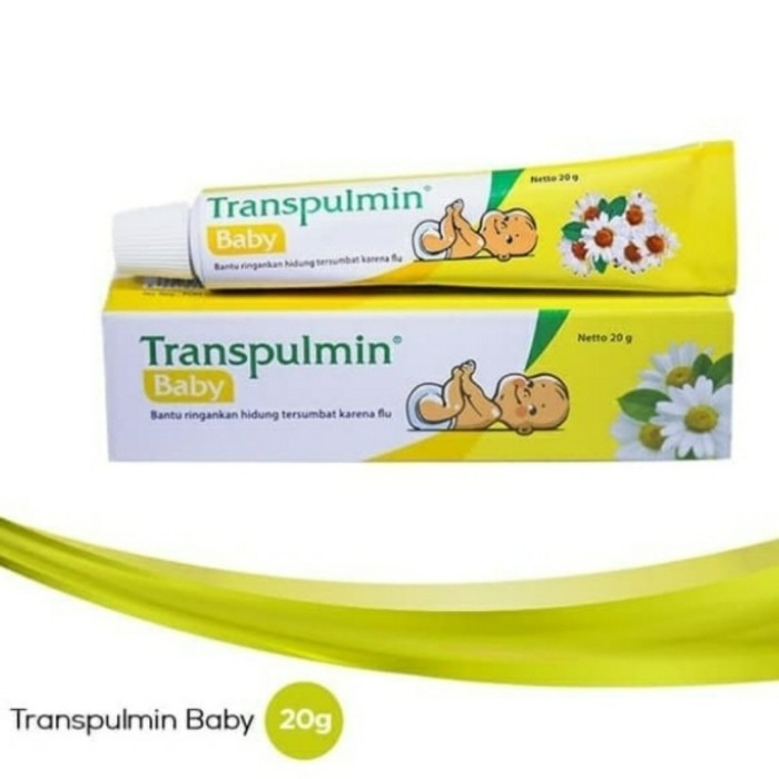 Transpulmin Baby Balsem Meredahkan Hidung Tersumbat Pada Bayi