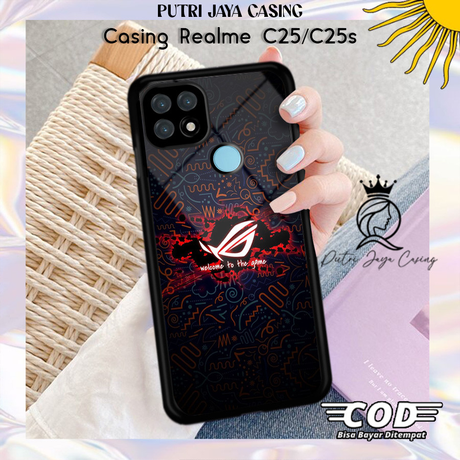Case Hp Realme C25 C25s Casing Realme C25 C25s Motif 03 ROG Casing Terbaru Case Karakter Lucu Keren 