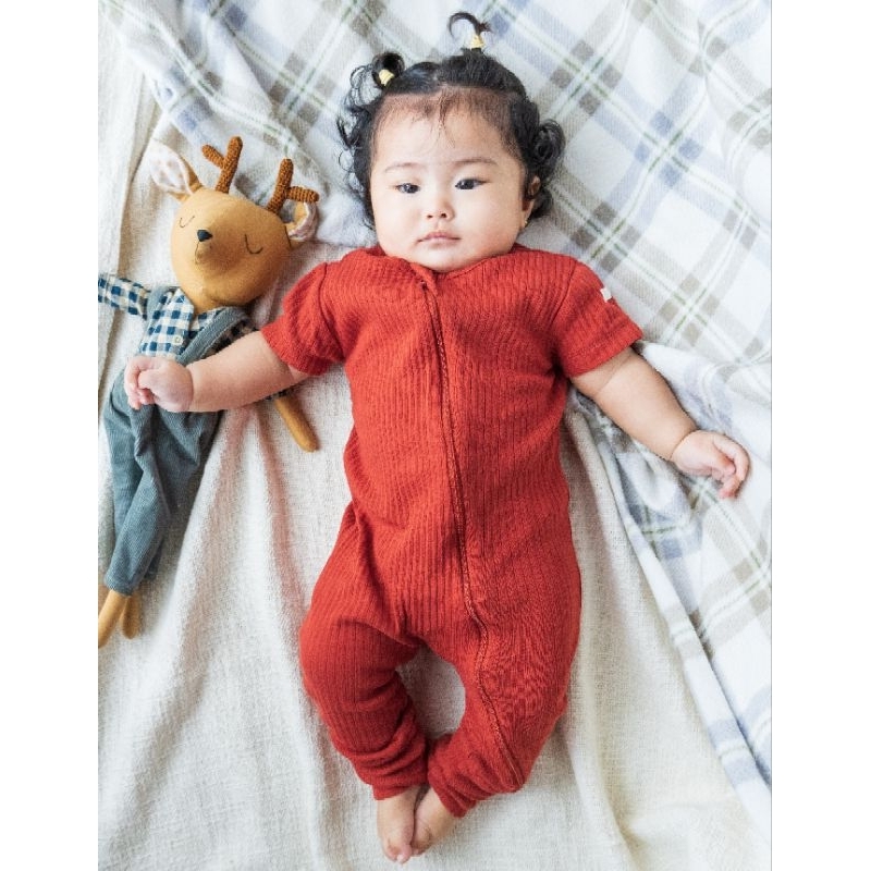 BOHOPANNA - SHORT SLEEPSUIT ZIPPER BOHOPANNA - SLEEPSUIT BAYI - SLEEPSUIT ANAK