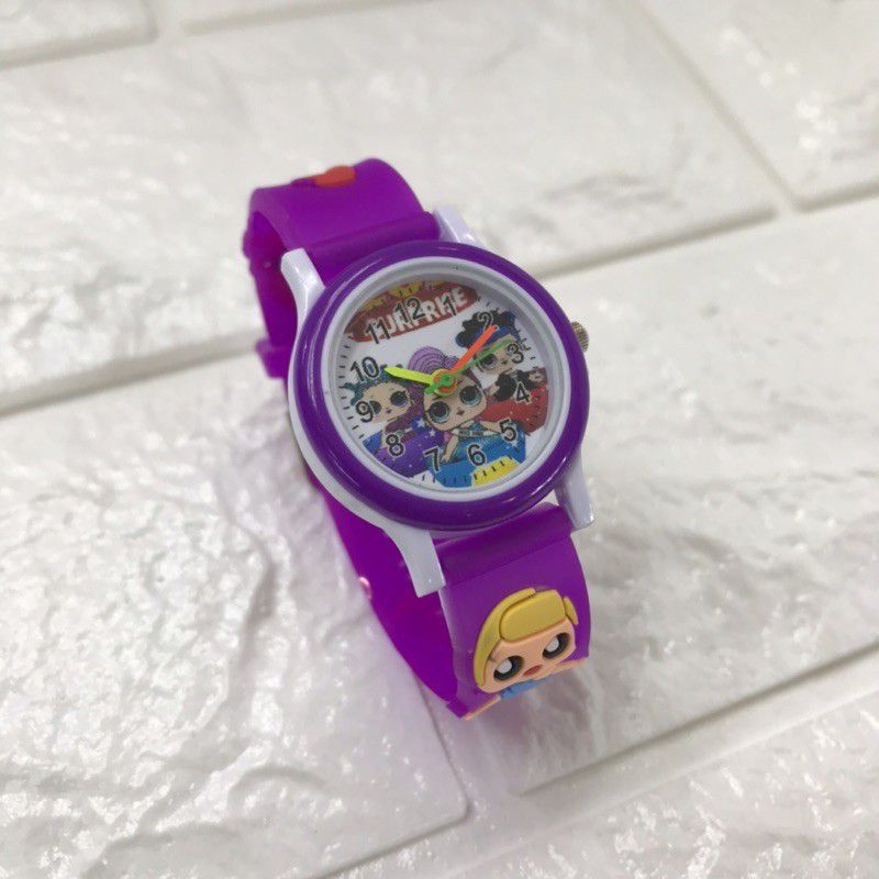 JAM TANGAN ANAK PEREMPUAN RING KARAKTER LOL