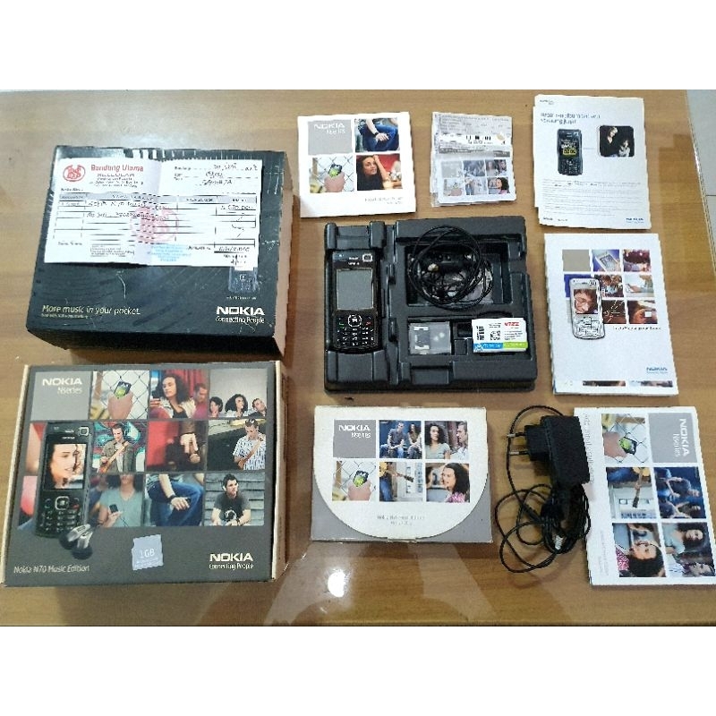 NOKIA N70 MUSIC EDITION FULLSET SEGEL RESMI 