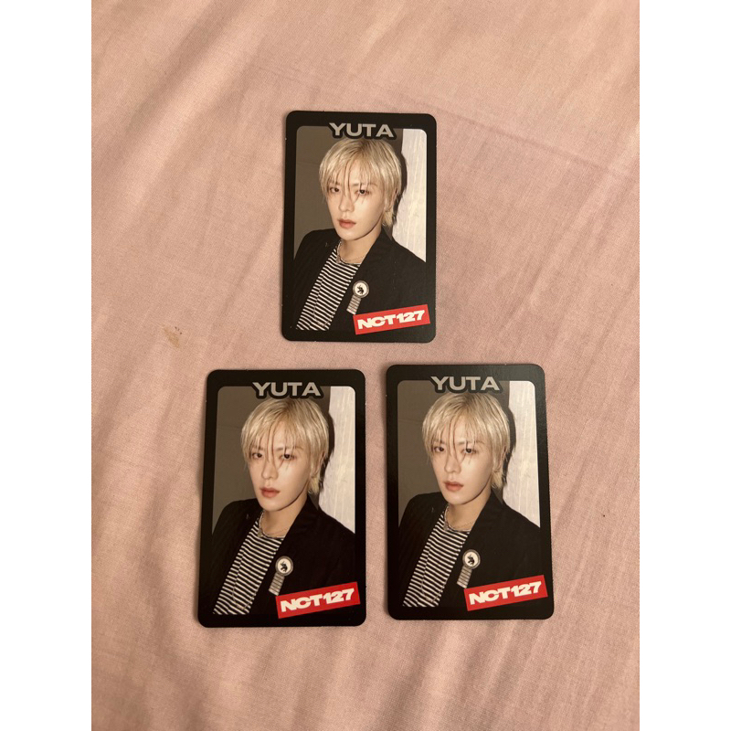 NCT 127 - Ay yo Trading Card Yuta Concept Official Photocard