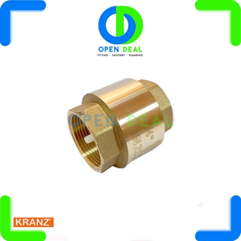 Tusen Klep 1 1/4" inch kuningan Kranz / Tusen Brass / Tesen klep