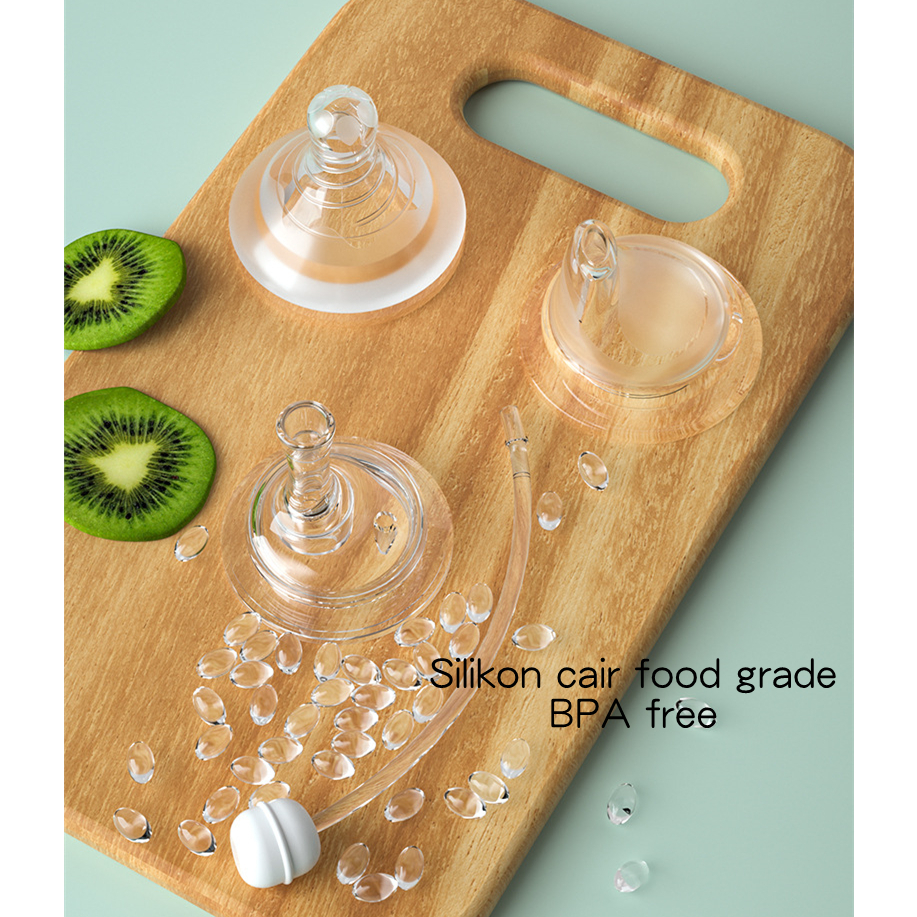 Botol Susu Bayi PPSU Botol 3 IN 1 Dot+Sippy+Straw Botol Minum Anak Bayi Anti Kolik BPA Free BB16