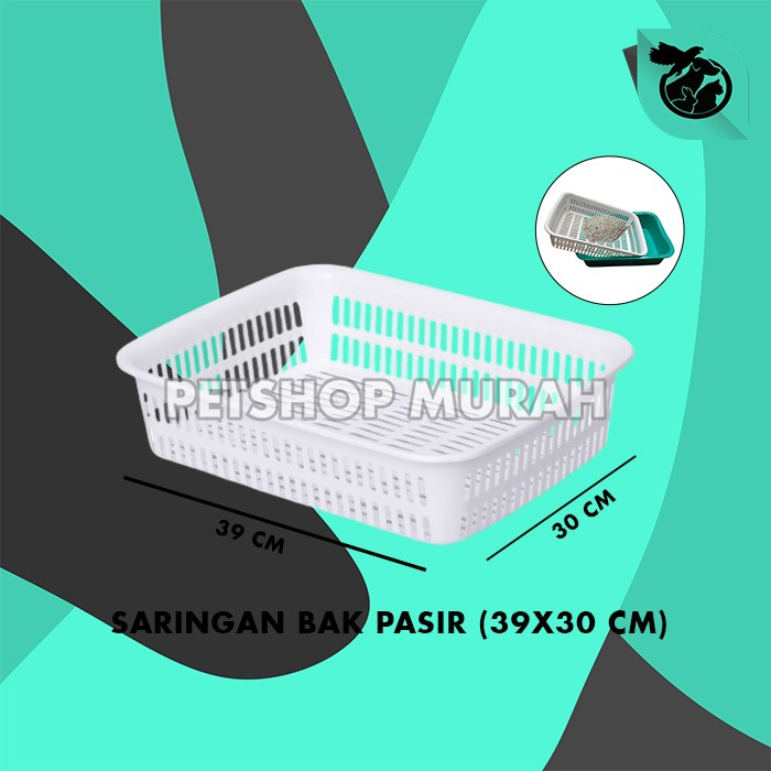 Saringan Bak Pasir kucing Cat Litter Box