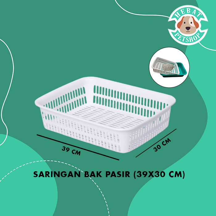 Saringan Bak Pasir kucing Cat Litter Box