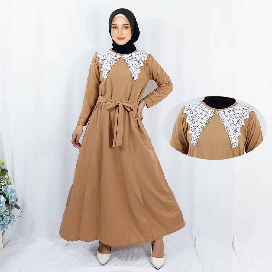 DRESS ARIANI RENDA KRA BORDIR MEWAH CANTIK MAXY WANITA GL FASHION