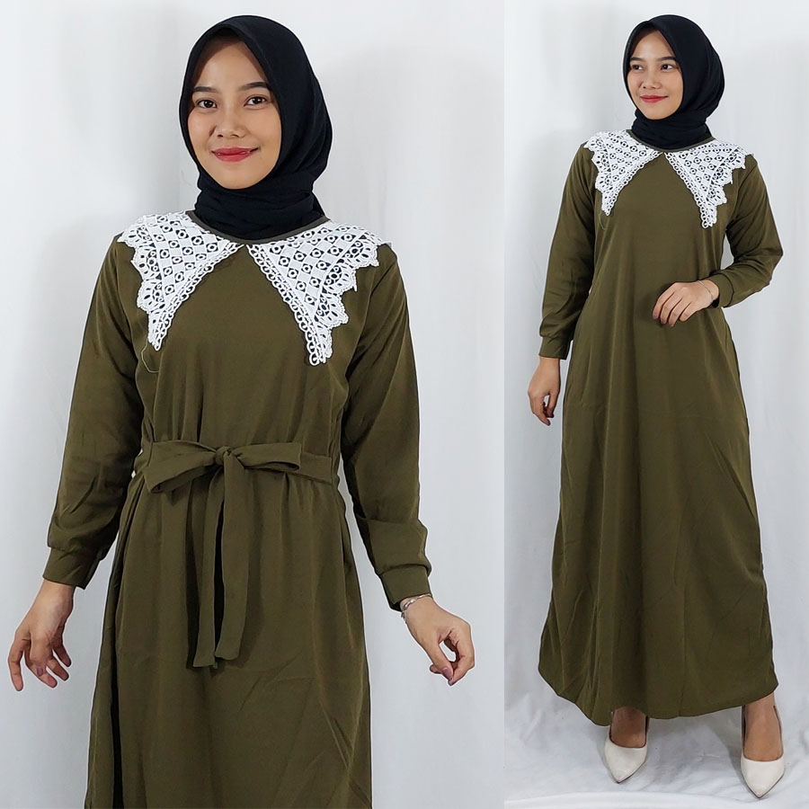 CARLINA GAMIS ARIANI RENDA KRA MAYRA BORDIR MEWAH CANTIK MAXY WANITA