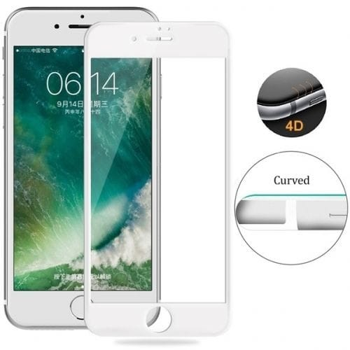 Tempered Glass Warna IPHONE 6 7 8 Anti Gores Kaca Full Layar Premium Quality